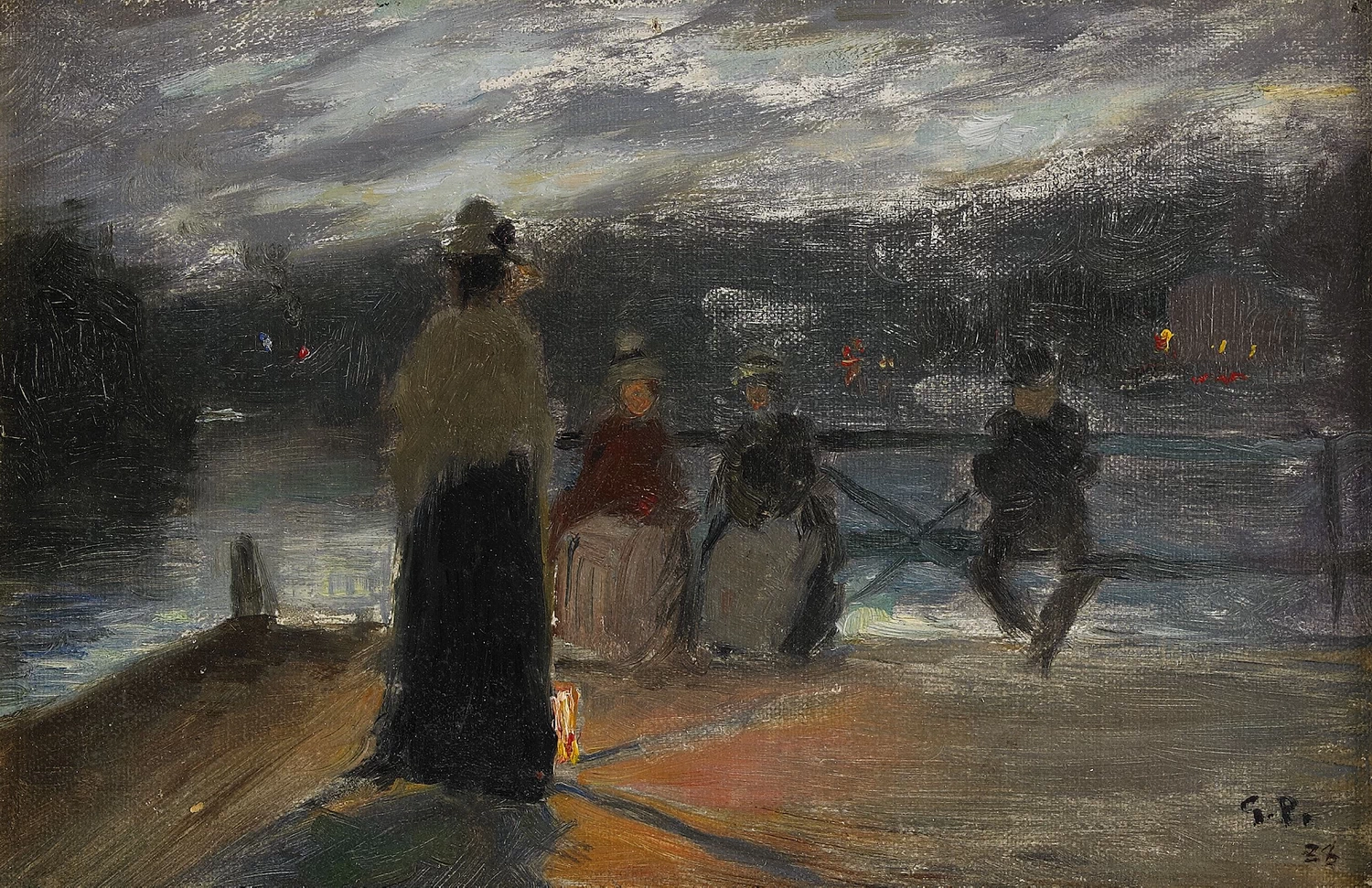 Sul ponte, 1888